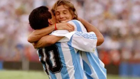 Claudio Paul Caniggia estuvo presente en el debut de Maradona: "Diego es más que mi amigo"