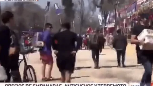 El momento del popular "cara pálida".