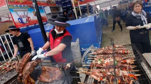 Los asados, el clásico del 18.