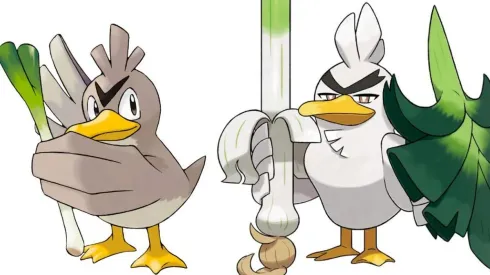 Farfetch'd y su evolución, Sirfetch'd.