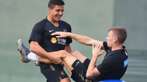 Antonio Conte espera que Alexis Sánchez esté al 100 por ciento