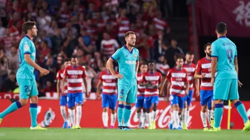 Barcelona tuvo una presentación mala en el Nuevo Los Cármenes.