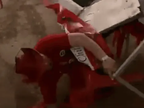 El mejor chascarro del 18: fondero se saca cresta y media