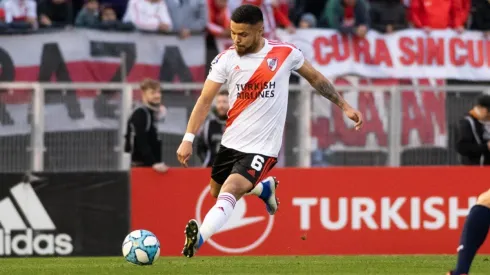 Paulo Díaz provocó un penal que no era y que River no pudo aprovechar.