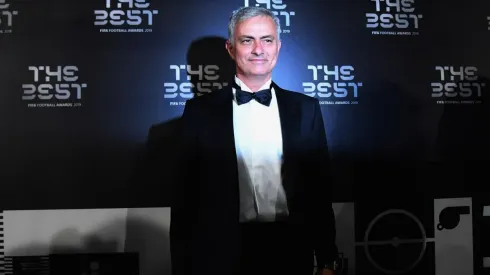 Uno de los invitados a la entrega de los The Best, José Mourinho.