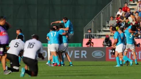 Uruguay dio la sorpresa en el Mundial de Rugby de Japón, y derrotó a Fiyi en Kamaishi.