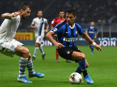 Se gana aplausos: hinchas del Inter destacan el esfuerzo de Alexis ante Lazio