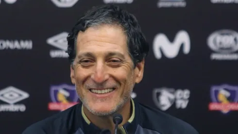 Mario Salas en conferencia de prensa.