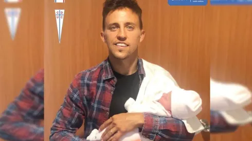 Diego y su pequeña Amelia.