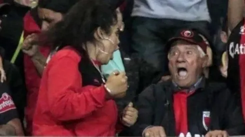 La conmovedora historia del abuelo hincha de Colón