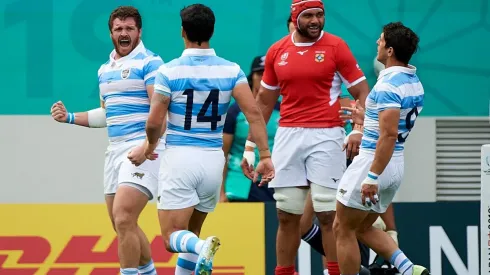 Con los puntos logrados en el primer tiempo, los Pumas vencieron a Tonga en el Mundial de Rugby.