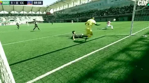 ¡Lo gana de entrada! Rodrigo Holgado pone el 1-0 de Audax Italiano ante Colo Colo