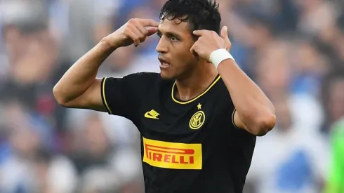 La Serie A solo adjudicó un gol a Alexis Sánchez