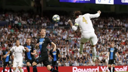 Sergio Ramos marcó el primero del Real Madrid.