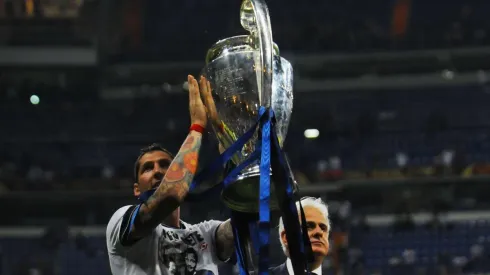 Materazzi fue campeón de Europa en el año 2010.