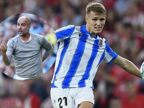 Pep Guardiola y Manchester City van por Martin Odegaard