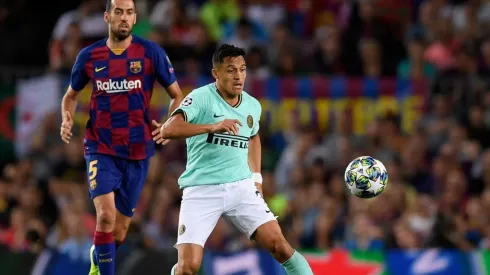 Alexis contra el Barcelona.