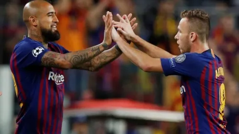 El brasileño Arthur reconoce el trabajo de Arturo Vidal