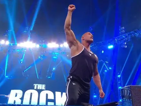 Video | The Rock regresa a WWE y barre a Baron Corin