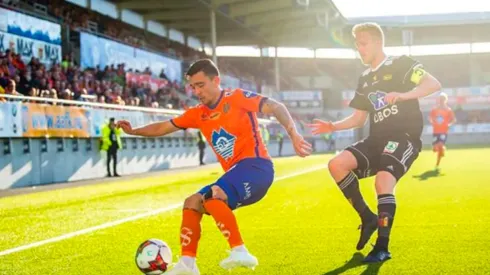 ¡Llega encendido! Niklas Castro anota doblete en triunfo del Aalesunds