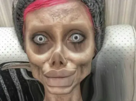Arrestan a "Angelina Jolie zombie" en Irán