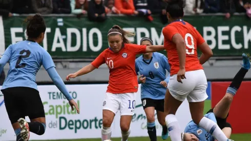 La Roja Femenina recibe a Uruguay en Rancagua.