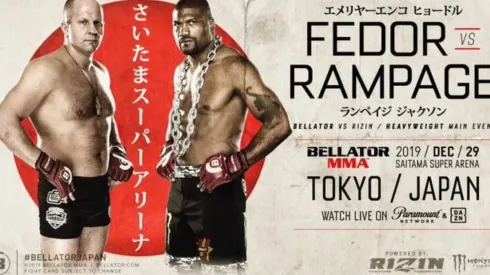 Fedor choca ante Rampage en Bellator el 29 de diciembre