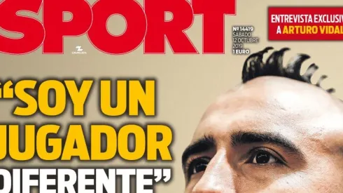 La portada de Sport para la edición de este sábado.