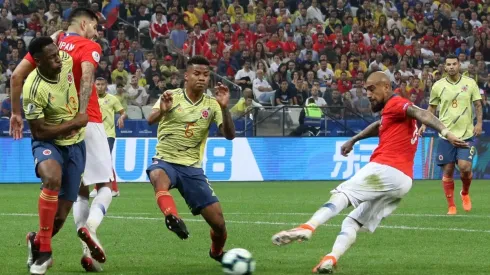 Chile se reencuentra con Colombia tras la pasada Copa América en Brasil, ahora en España..