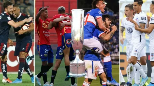 Las llaves de semis de Copa Chile. De acá sale el campeón.