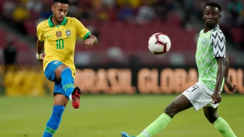 Neymar solo jugó 12 minutos frente a Nigeria.