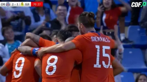 Chile celebra la remontada.