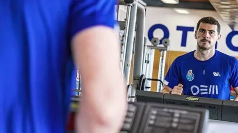 Casillas ya entrena.