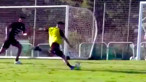 Niklas Castro se saca a tres seleccionados y marca un golazo en práctica de la Roja