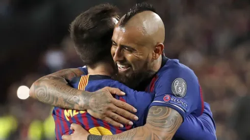 Vidal se rinde ante Messi
