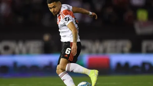 Díaz juega su sexto partido con River Plate.