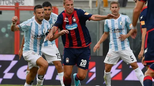 Maxi López actualmente está en la Serie B de Italia con el Crotone.