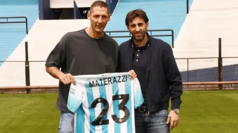 Materazzi visitó a Milito