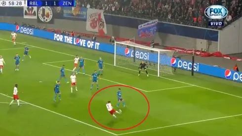 El golazo con el que el Leipzig se impuso al Zenit
