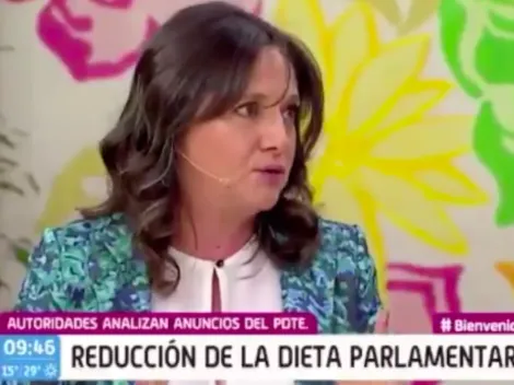 Mónica Pérez no está de acuerdo con la rebaja de sueldos en el Congreso