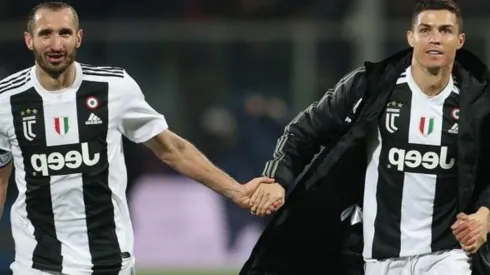 Chiellini asegura que su compañero CR7 es "una hiena"