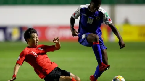 Haití plantó cara en el segundo tiempo ante Corea.