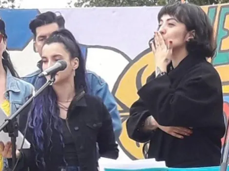 Mon Laferte se sumó a las protestas en Chile