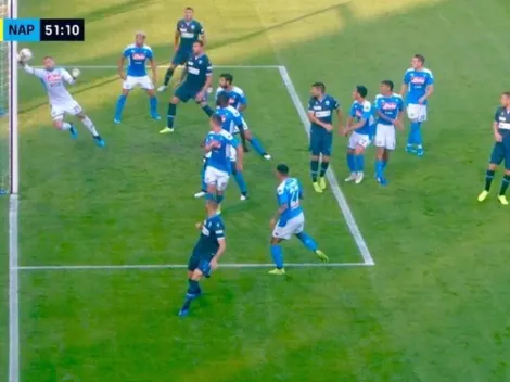 Tapadón felino de Ospina enloquece a Napoli y Colombia