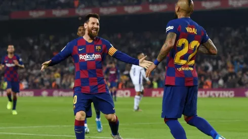 Titular y gol: Arturo Vidal juega un partidazo en la paliza del Barca sobre el Valladolid