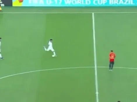 Joya argentina casi hace el gol del año en el Mundial Sub 17