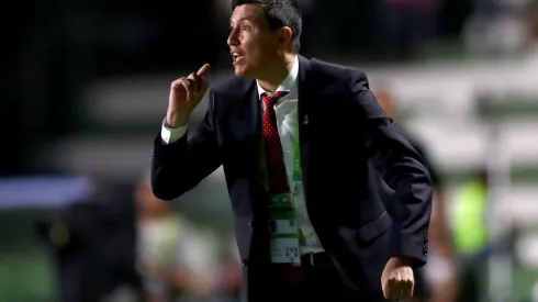 Cristián Leiva frente a Haití.