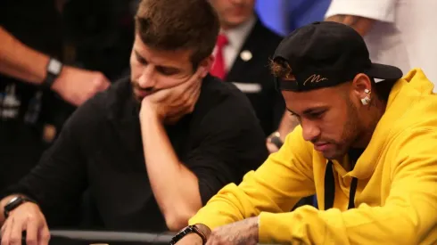 Piqué y Neymar.