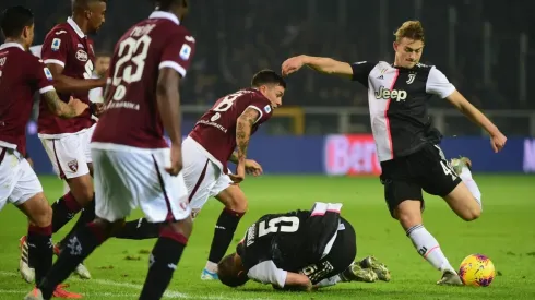 El holandés De Ligt anotó el gol decisivo.