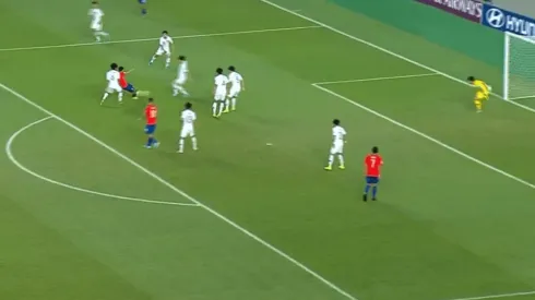 El gol de Chile.
